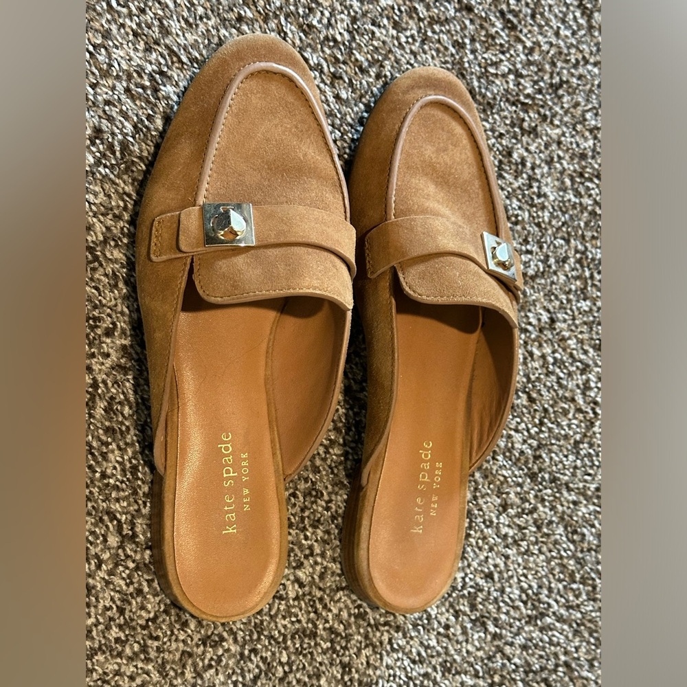 Kate Spade Suede Loafer Brown Size 7